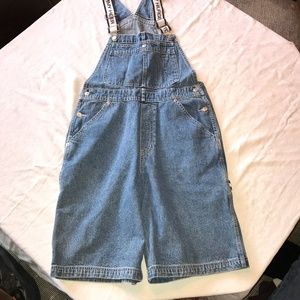 Vintage Tommy Hilfiger Denim Short Overalls